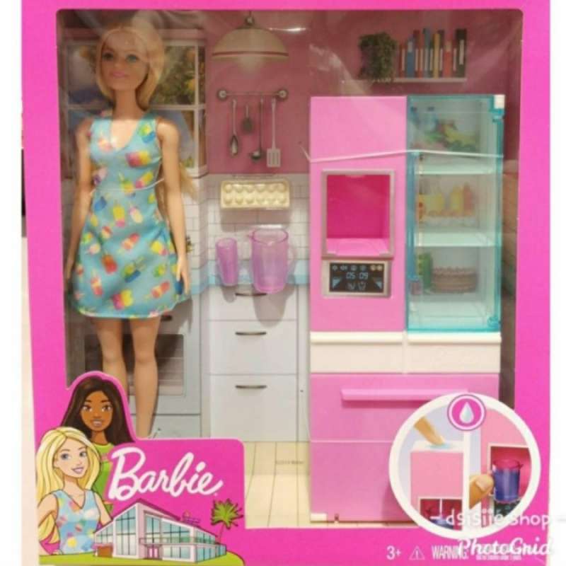 Barbie refrigerator set sale