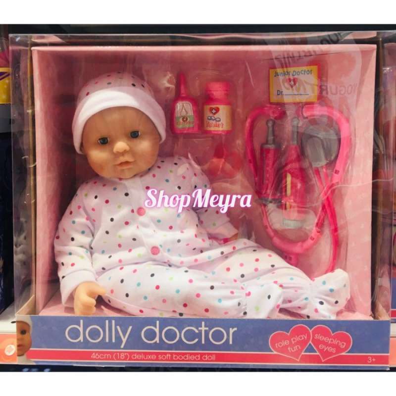 Jual Dolls World Boneka Bayi Dolly Doctor Playset di Seller Kim