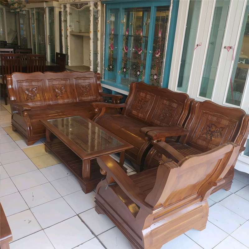 Jual Kursi Tamu Kayu Jati Set Kursi Tamu Kayu Jati Kursi Kayu Jati Tipe 3211 Di Seller Furniture Cikampek Cikampek Selatan Kab. Karawang Blibli