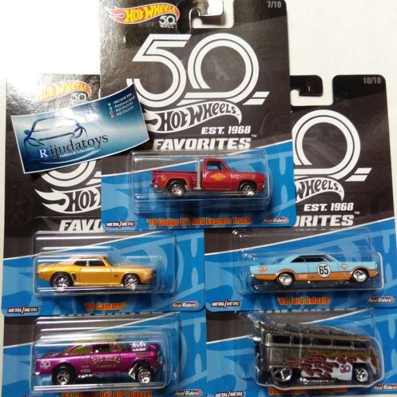 Promo Hot Wheels Favorites 50th Diskon 23 di Seller Exana Store