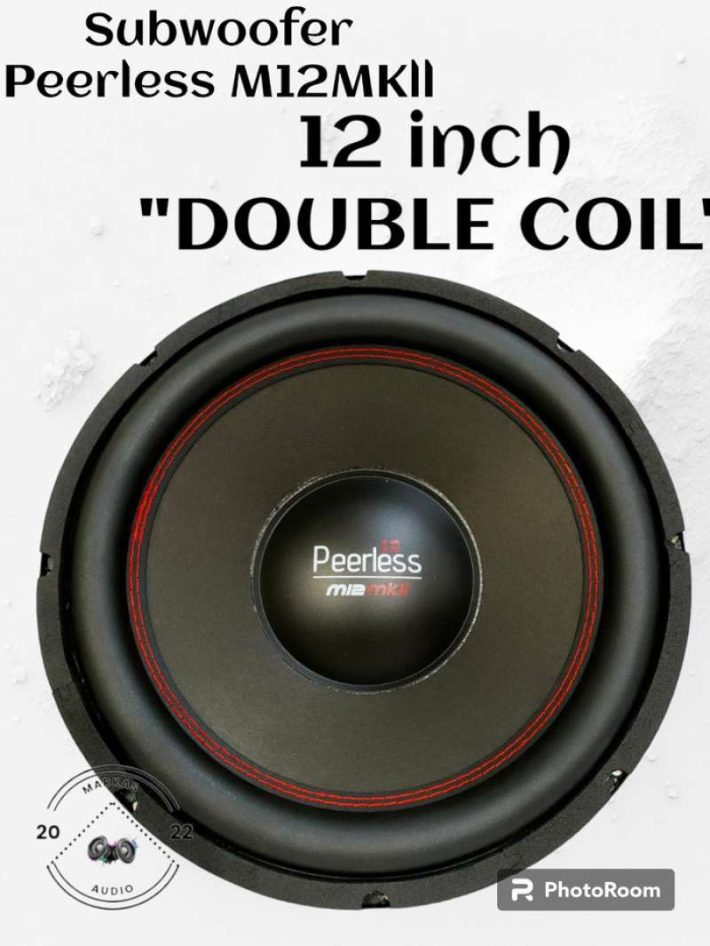 Peerless 12 hot sale subwoofer
