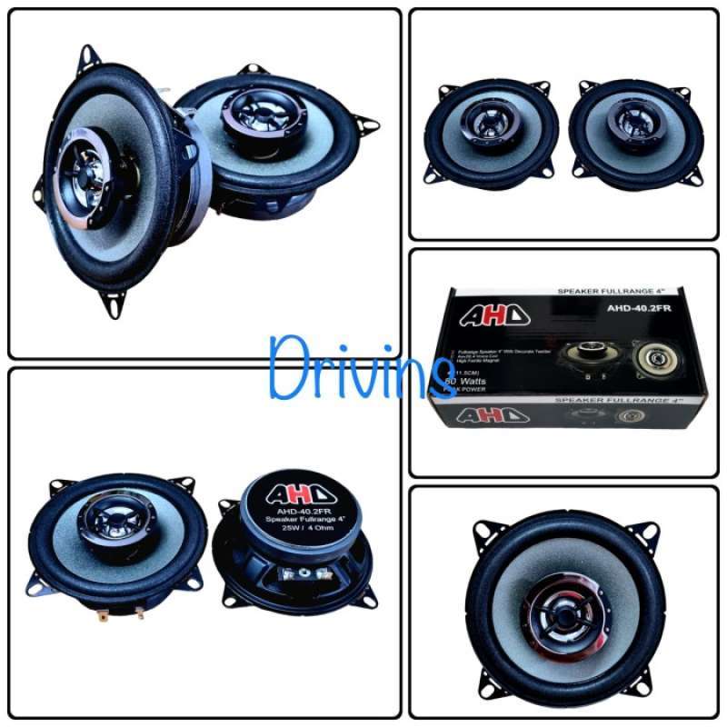 Speaker full shop range 4 inch
