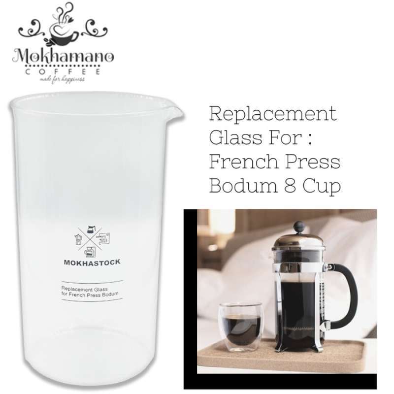 Replacement Glass for 8 Cup French Press