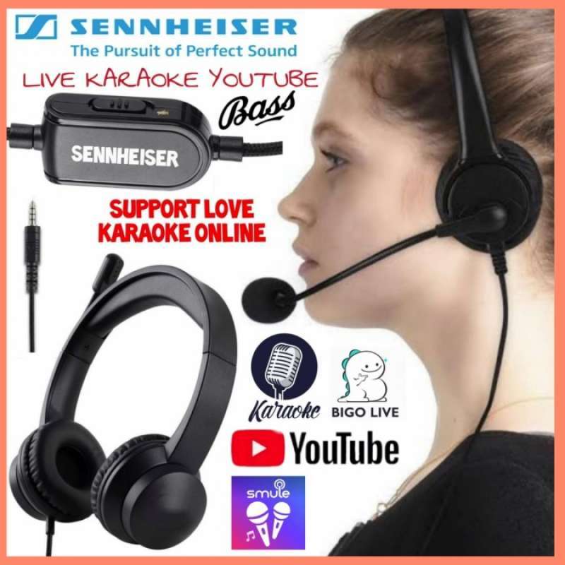 Jual Headset Mic Earphone Sennheiser Khusus Karaoke Di Hp Smule Youtube Di Seller Minazu Store Kebon Kacang Kota Jakarta Pusat Blibli