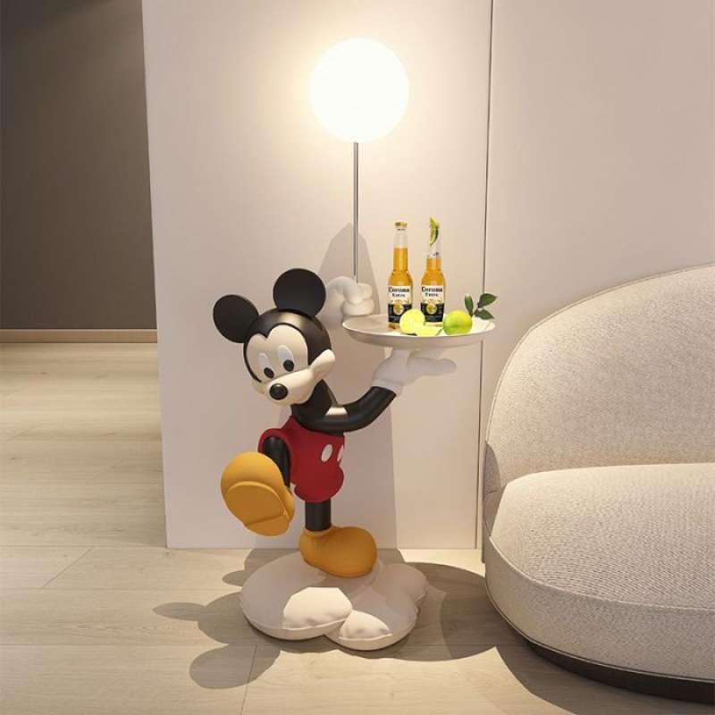 Lampu Mickey Floor Lamp Figure Disney karakter Lampu Mickey