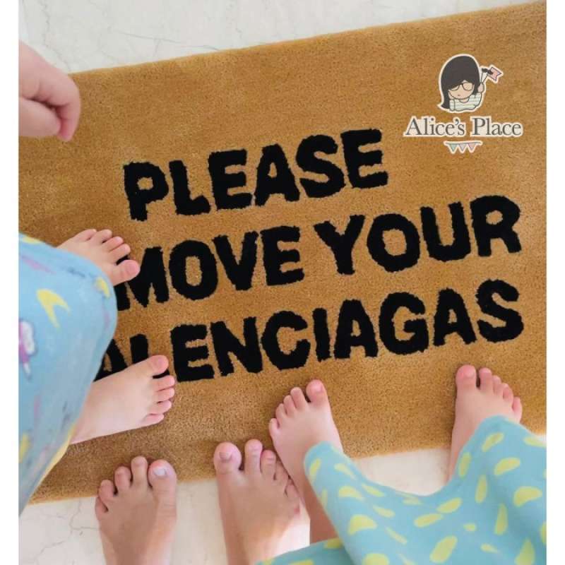 Promo Please Remove Your Balenciagas 45 X 90 Cm Sale Diskon 15 di