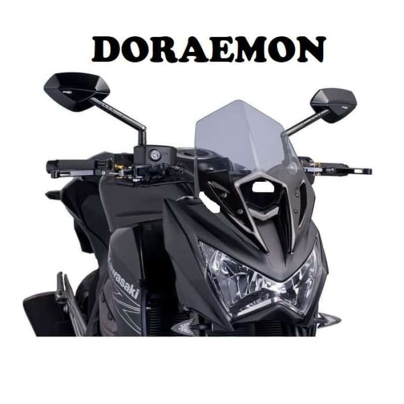 Promo Windshield Z800 Visor Z800 Black Kaca Depan Seperti Puig