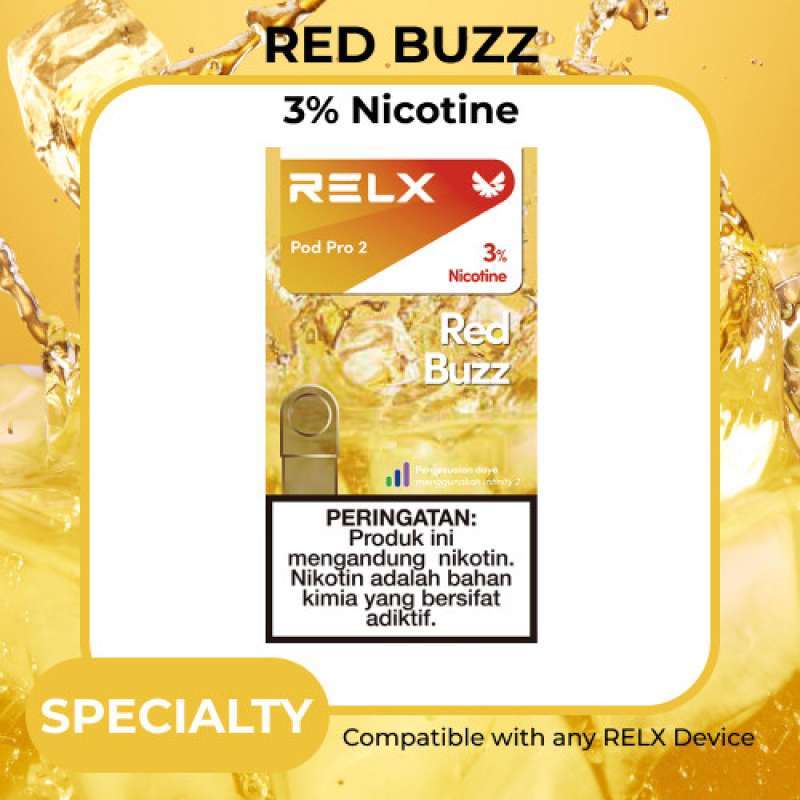 relx pod pro red buzz Relx Infinity 2 Pod Kit Dubai main image 1