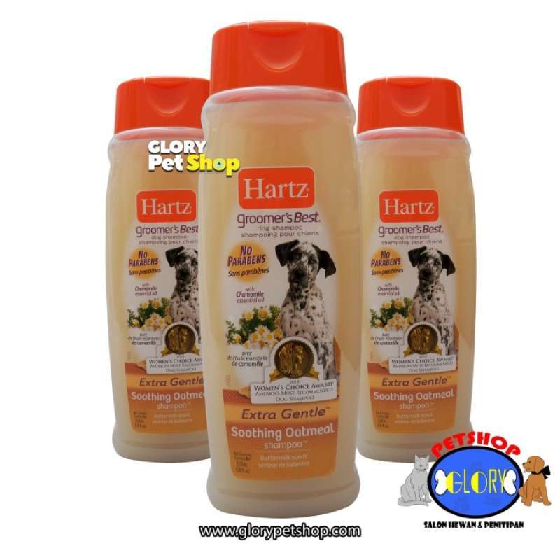 Promo Hartz Groomer s Best Oatmeal Dog Shampoo 532ml Diskon 33 di