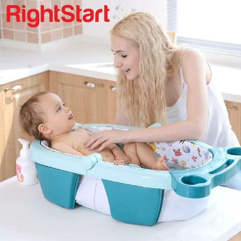 Jual Terbaik Right Start Fold Away Baby Bath Tub di Seller Blirder