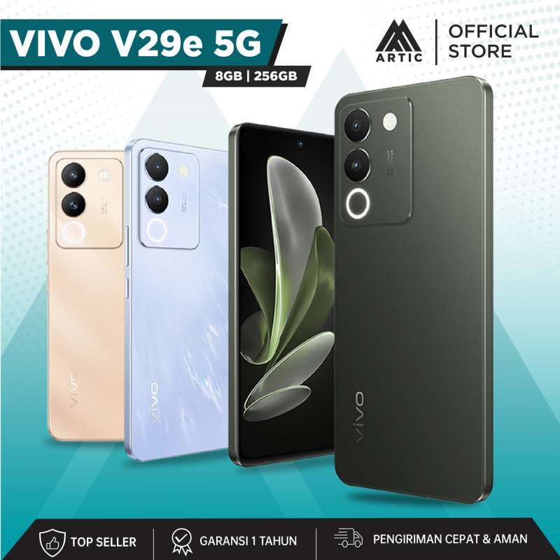 Handphone Vivo V29e 8 256GB RAM 8GB ROM 256GB HP Android Garansi Resmi