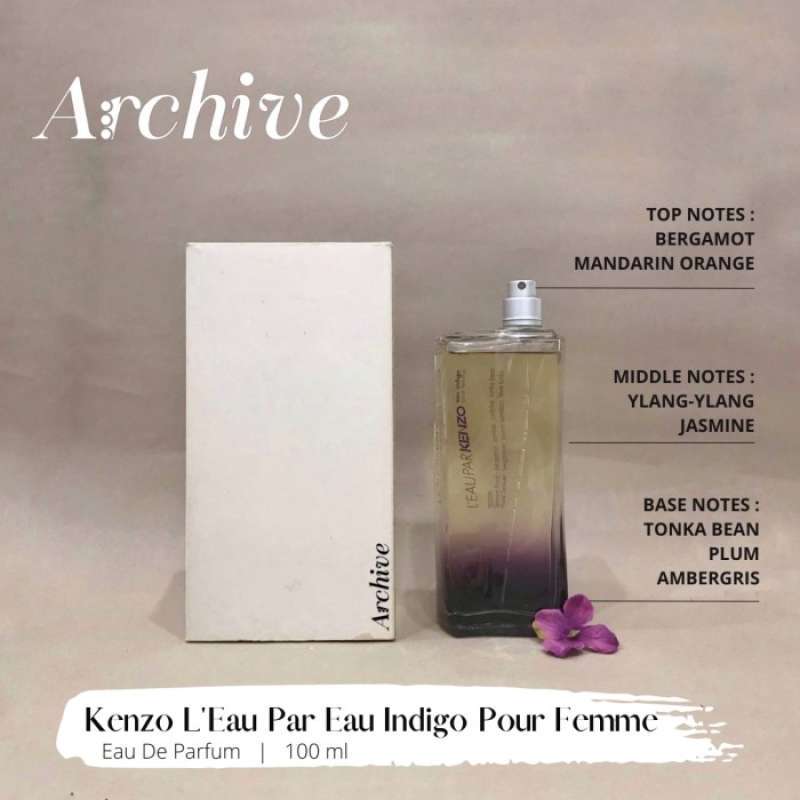 Kenzo eau sales indigo pour femme