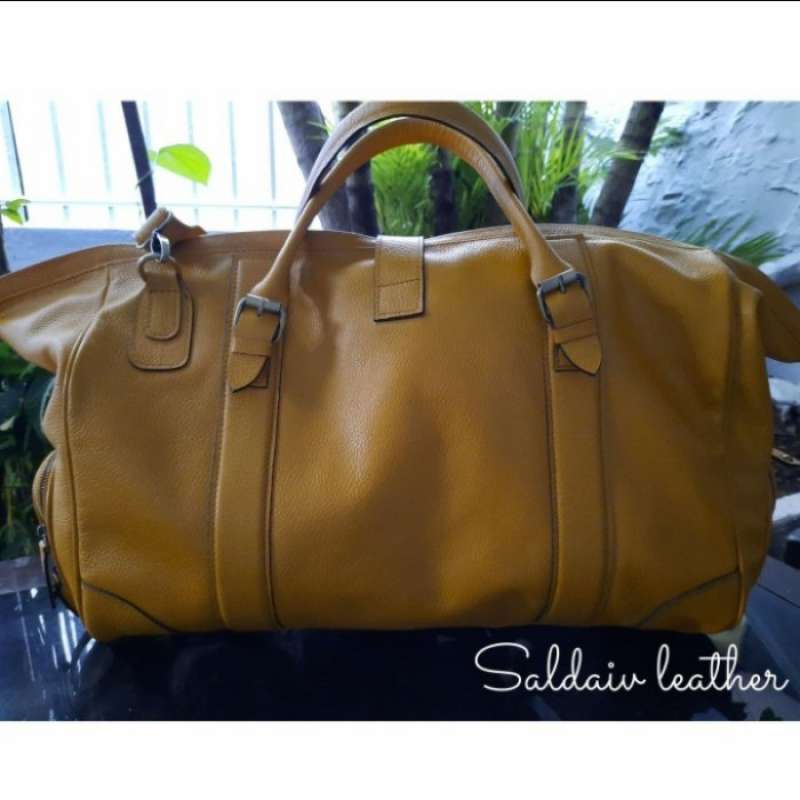 Duffle bag on sale kulit