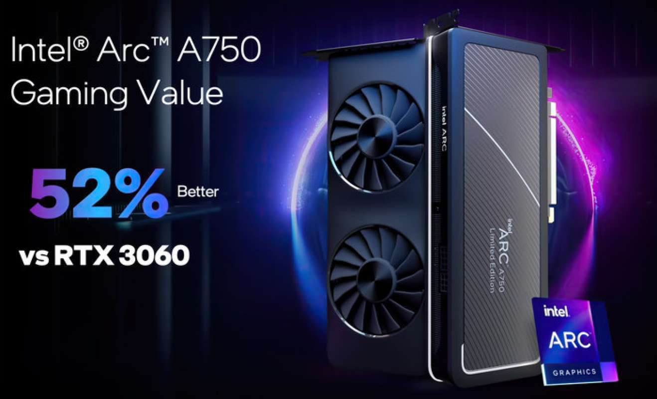 グラフィックボード・グラボ・ビデオカード INTEL ARC A750 8GB Limited Edition Amazon.com: Intel Arc A750 Limited Edition 8GB PCI Express 4.0