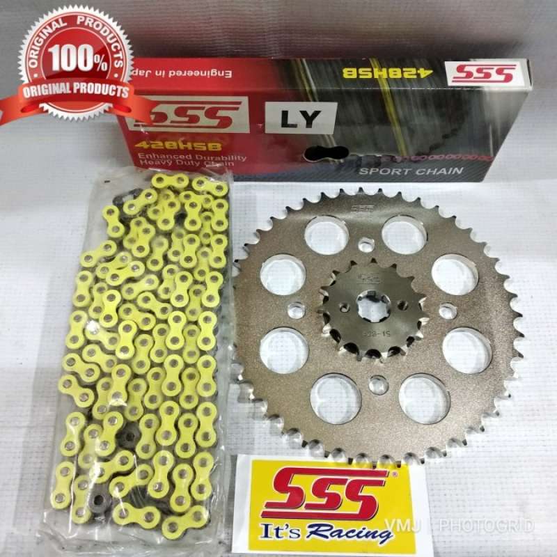 Jual gear set All New CB150R LED 428 15 43 130 HSB di Seller
