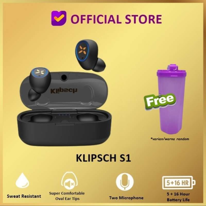 Klipsch s1 sales true wireless charging