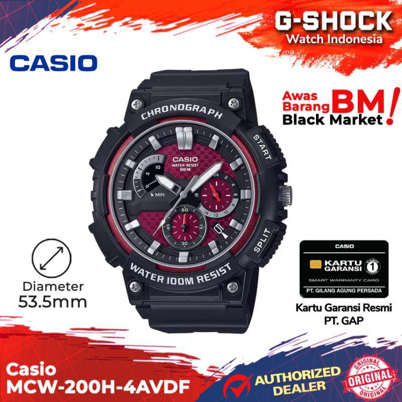 Jual Casio General Mcw 200h 4avdf Mcw 200h Mcw 200 Mcw200h Mcw 200h Di Seller Al3xa Amazon Cibangkong Kota Bandung Blibli