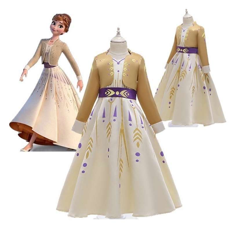 Jual Anna Dress. Kostum Costume Frozen 2 Anak Baju Princess Gaun Di Seller Sunshop Cengkareng Timur Kota Jakarta Barat Blibli