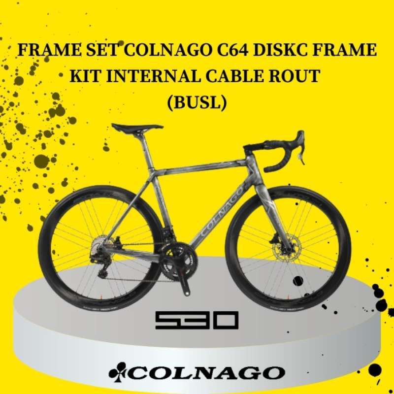 Colnago Frame C64 Disc Frame Kit Internal Cable Rout 2020 45S Busl Terbaik