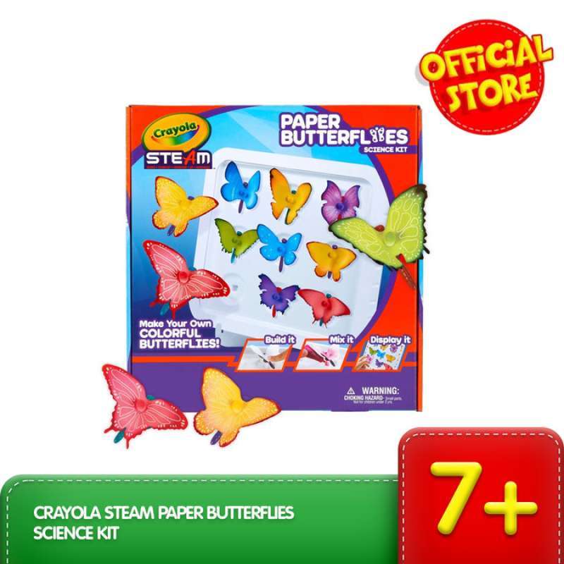 Promo Crayola Steam Paper Butterflies Science Kit Diskon 24 Di Seller Nawangshop Harapan Jaya Kota Bekasi Blibli