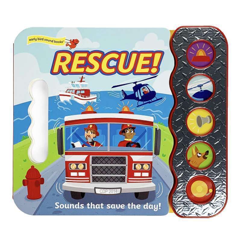 Jual Star Books Cgi-5 Button Song Sound Books: Rescue! Di Seller
