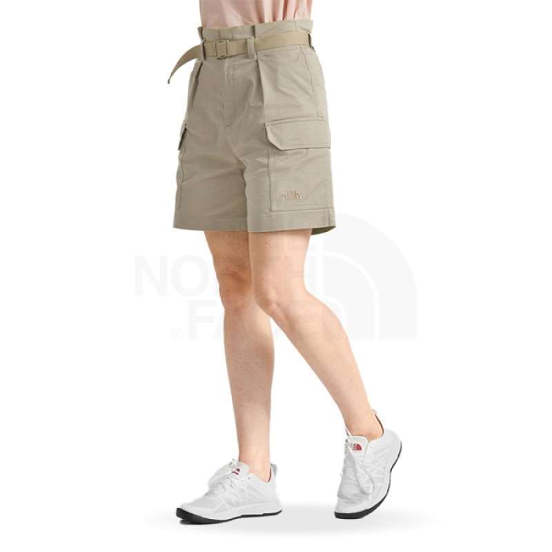 Promo The North Face Women High Waist Cargo Shorts NF0A5JXVZDL