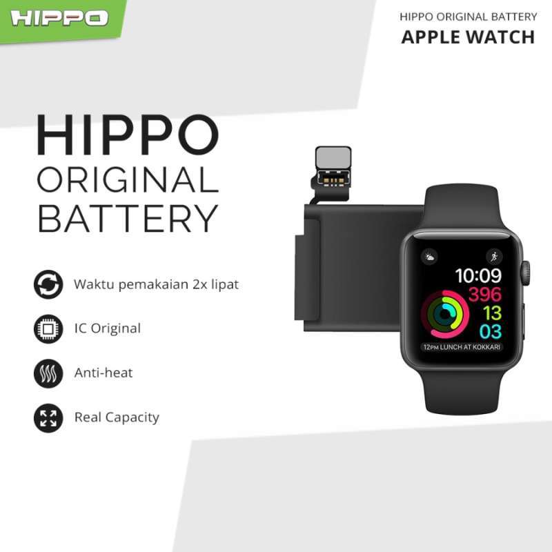 Jual Baterai Hippo For Apple Watch Series A1579 Garansi Resmi Di