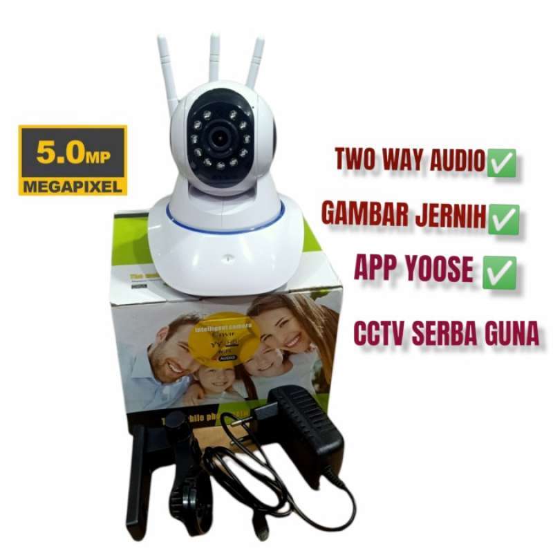 IP CAMERA CCTV WIFI 360 derajat IP KAMERA CCTV