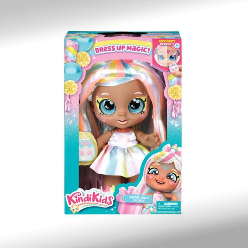 Kindi Kids Dress Up S7 BIG SIS Magic Marsha Mello Unicorn Doll MS50242