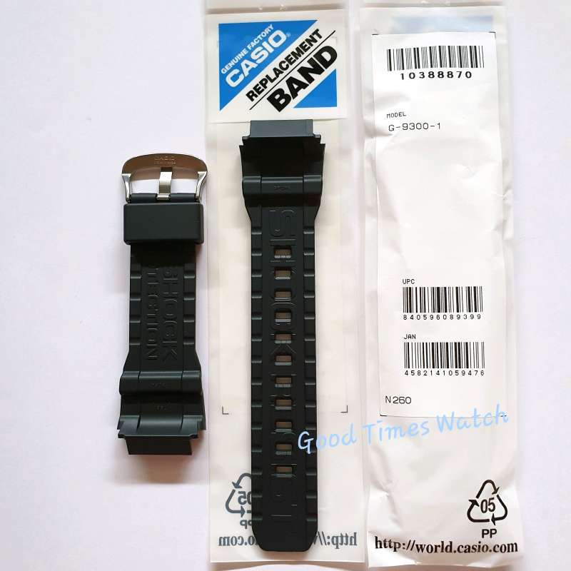 Promo STRAP G SHOCK G 9300 1 G 9300 CASIO ORIGINAL Diskon 4 di