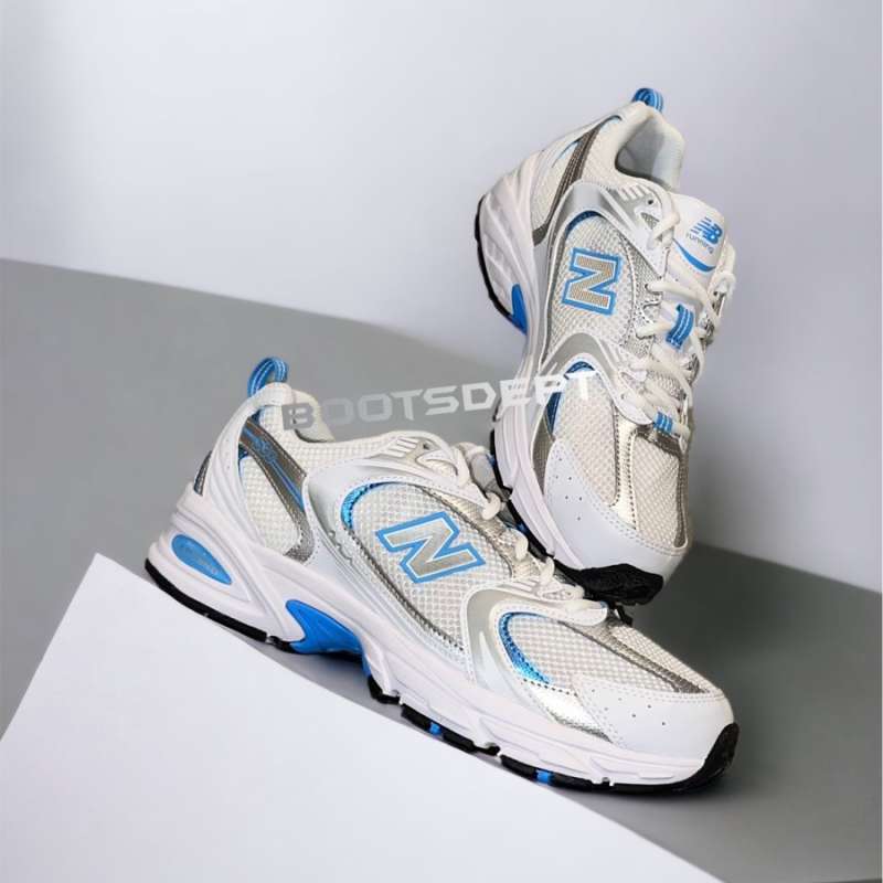 NEW Balance 530 White Sky Blue 100 Authentic