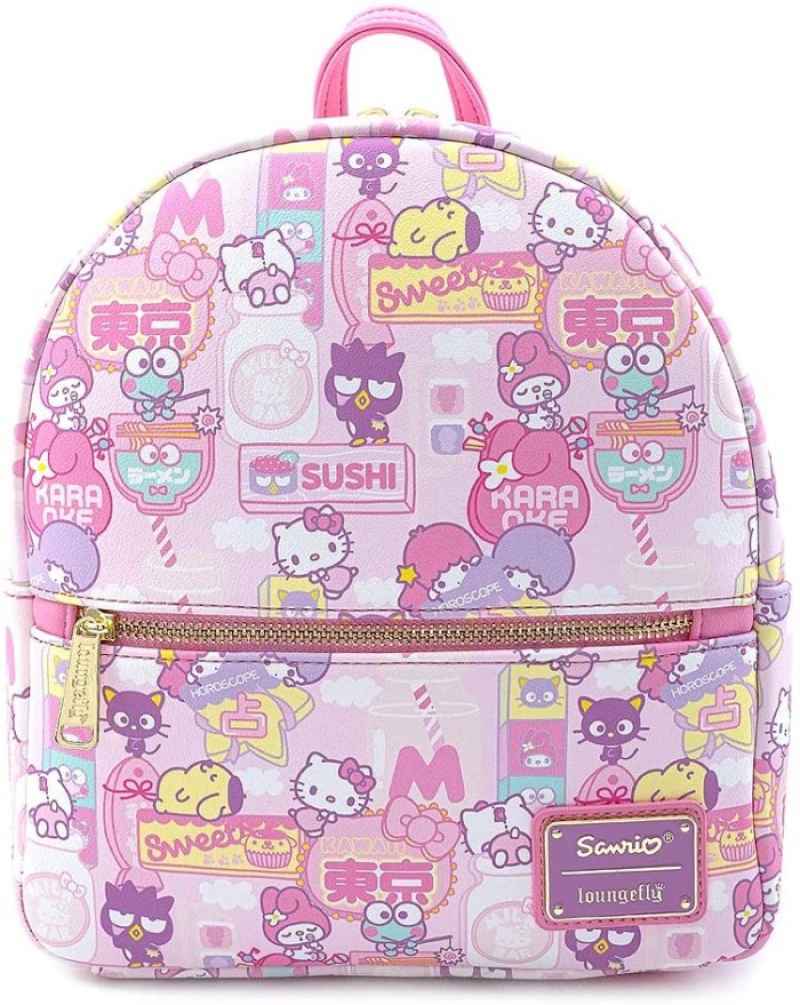 Loungefly Sanrio Hello Kitty Kawaii Convertible Mini Backpack Po