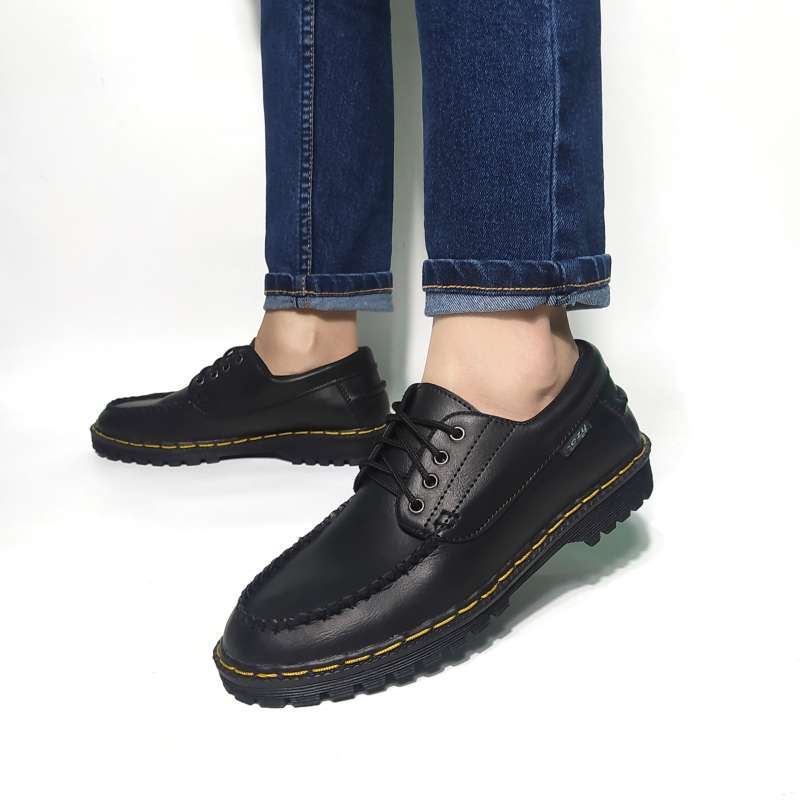 GA FOOTWEAR Lehman Sepatu Pantofel Pria Kulit Formal Docmart Dokmar Doktor Martin