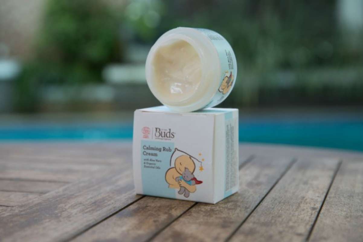 Jual Buds Baby Organic Calming Tummy Rub Cream Krim Penghangat
