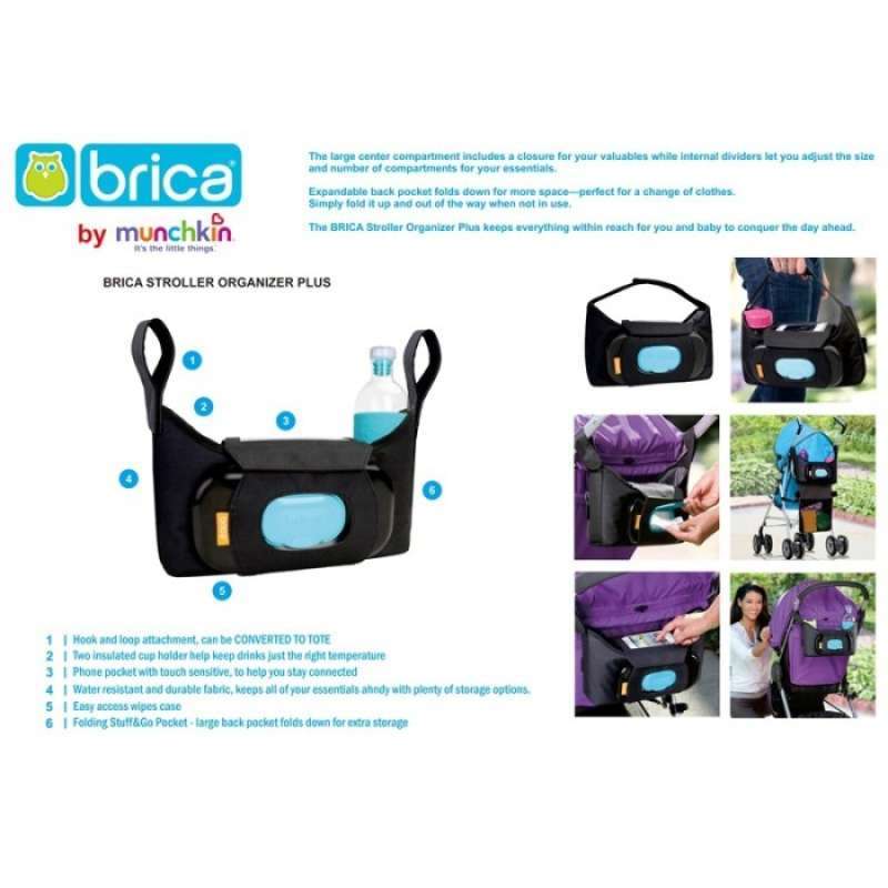 Promo Munchkin Brica Stroller Organizer Diskon 23 di Seller
