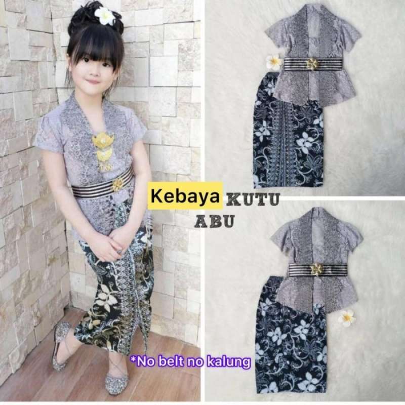 Promo Kebaya Anak Perempuan Kutubaru Setelan Baju Brukat Kutu Baru