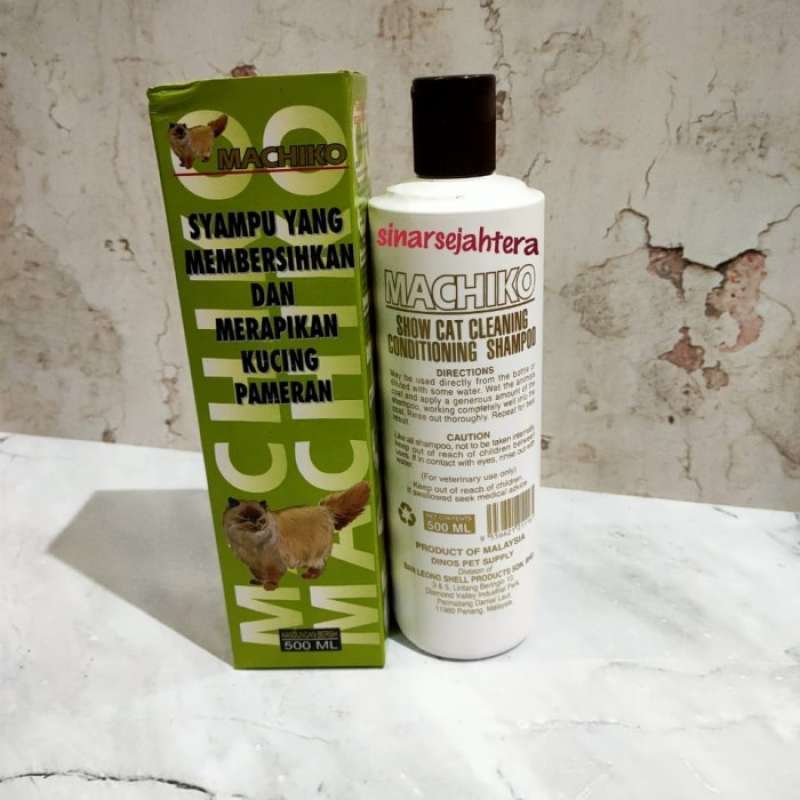 Promo Machiko Show Cat Cleaning Conditioning Shampoo Shampo