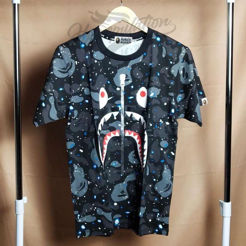 Bape space camo glow in the dark store