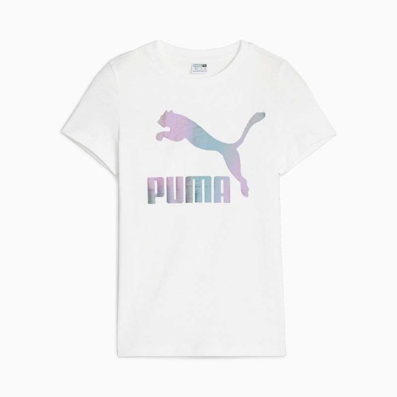 Promo Puma Kids Classics Iridescent Logo Tee G Puma White (62290402) Diskon  10% di Seller Puma Kids Official Store - Gudang Blibli | Blibli