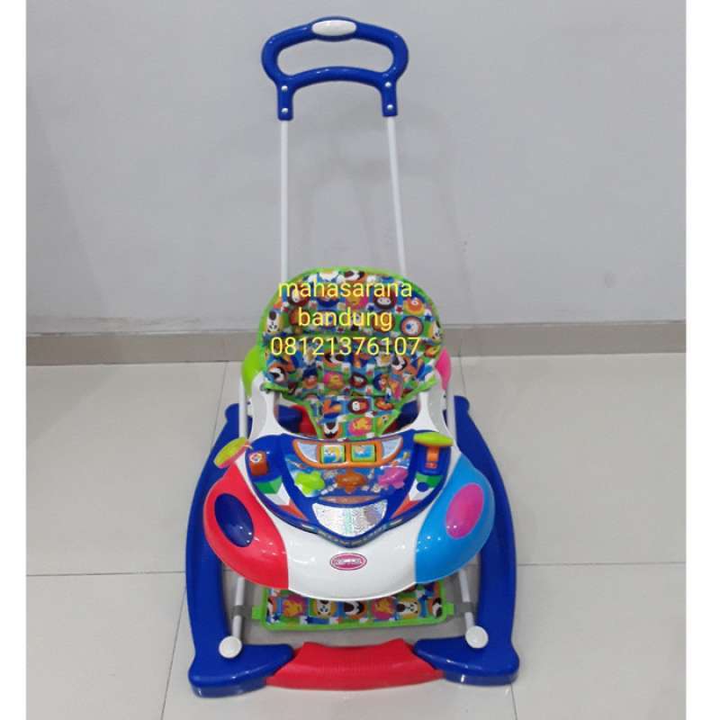 Promo Bandung Go Send Royal RY8383 Aeroplane 2 in One Baby Walker
