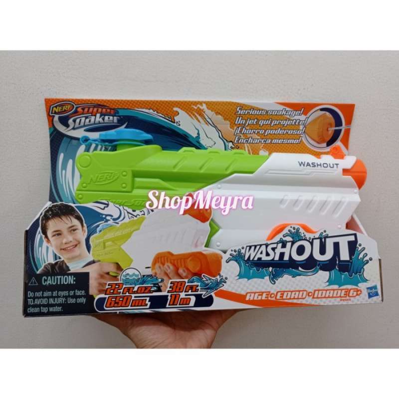 Promo Nerf Super Soaker Washout Pistol Air Diskon 26 di Seller