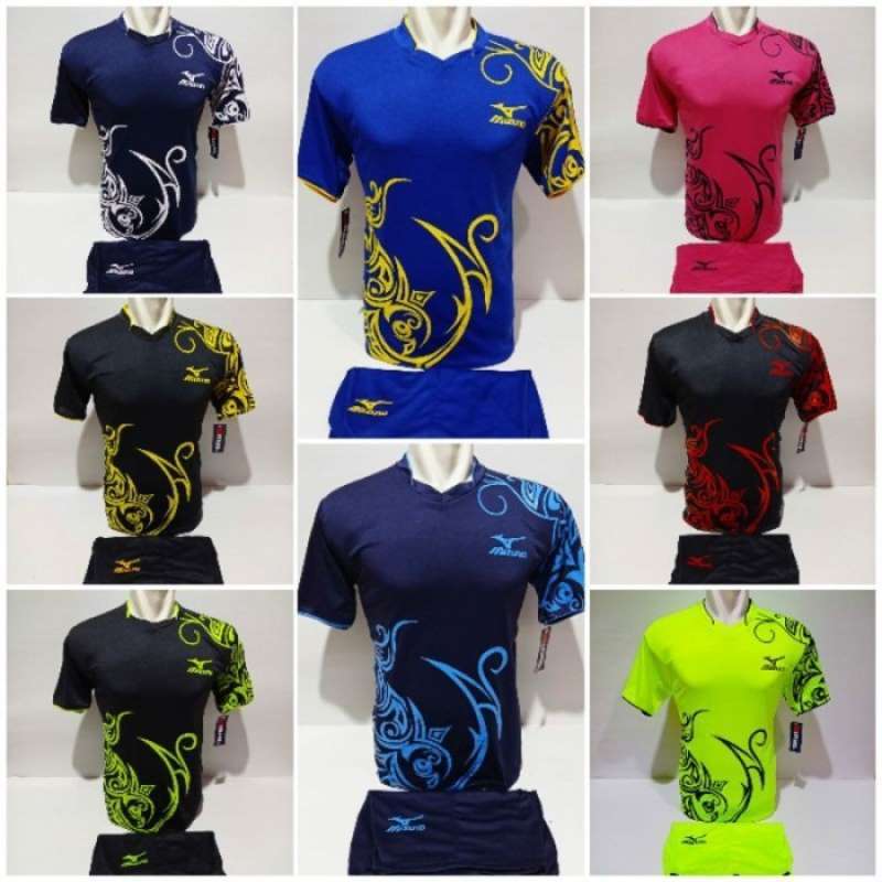 Jual Realpict Baju Volly Mizuno Kostim Jersey Voli Kaos Setelan