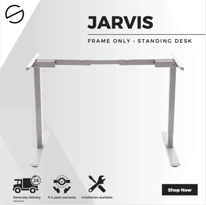 Adjustable Standing Desk Frame Only Sydney Ergo Jarvis