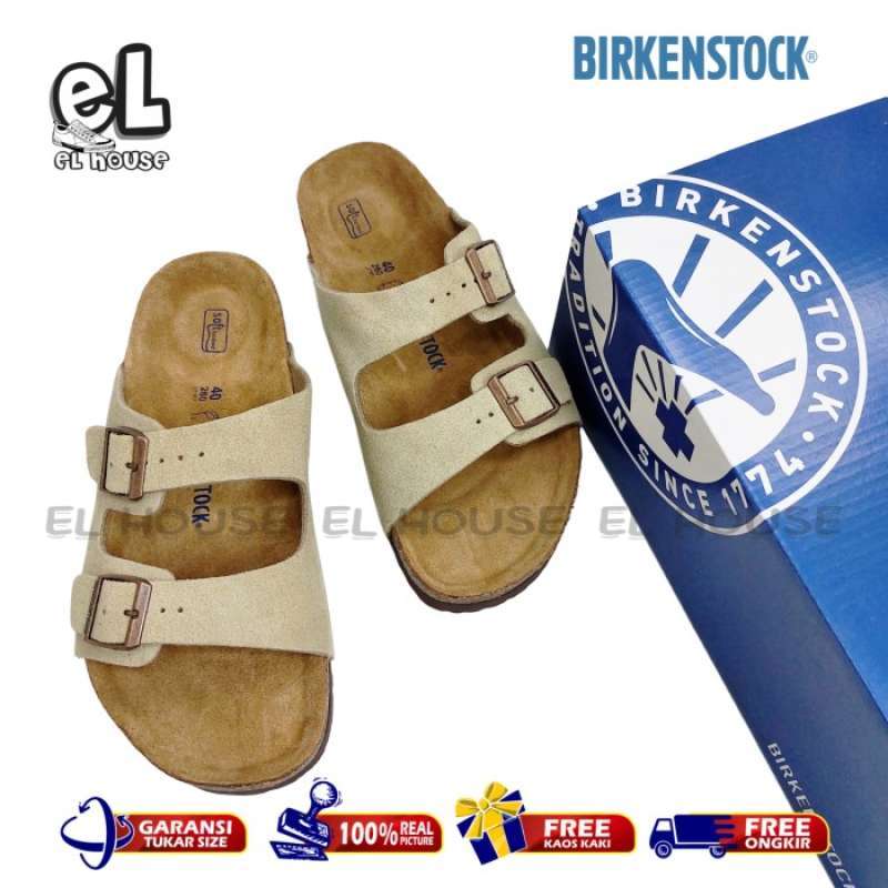 Jual BIRKENSTOCK ARIZONA NUBUCK LEATHER SANDAL BIRKEN KULIT SUEDE