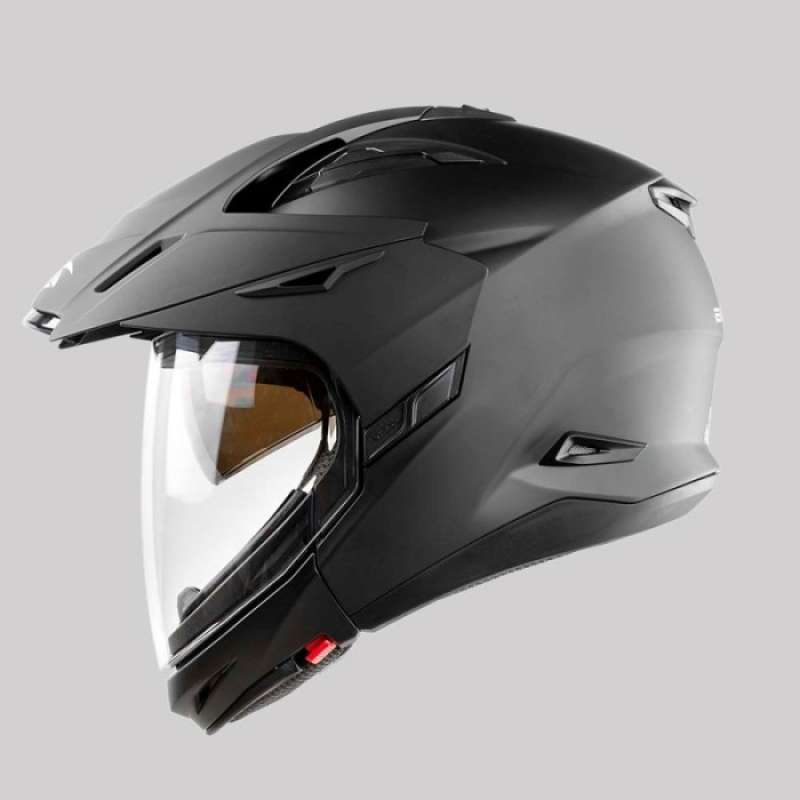 Jual Zeus 613c Matt Black Modular 2 In 1 Fullface Dan Halfface Di