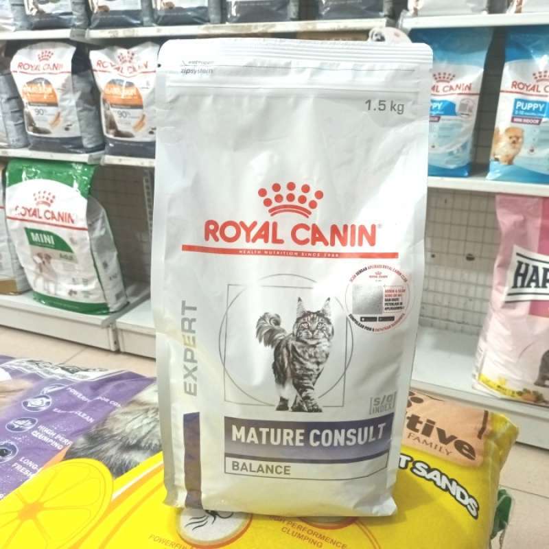 Promo Royal Canin Senior Consult Stage 1 Cat 1 5kg RC CONSULT