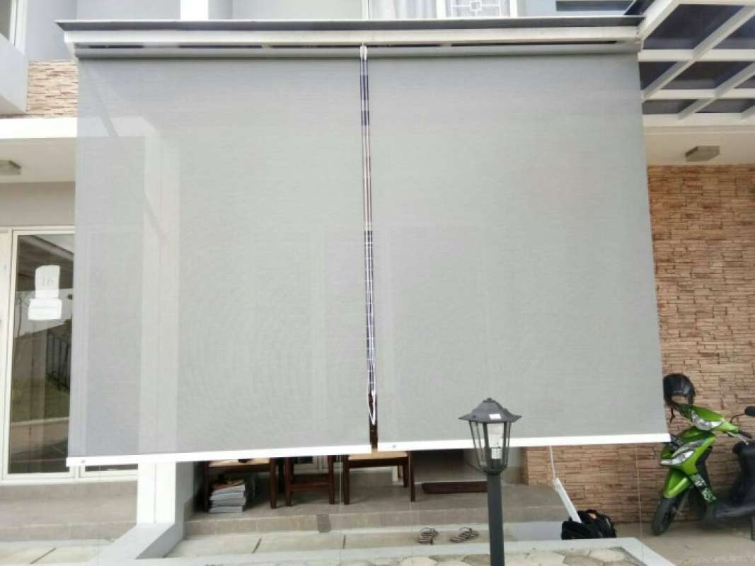 roller blind khusus outdoor (suntex blind)