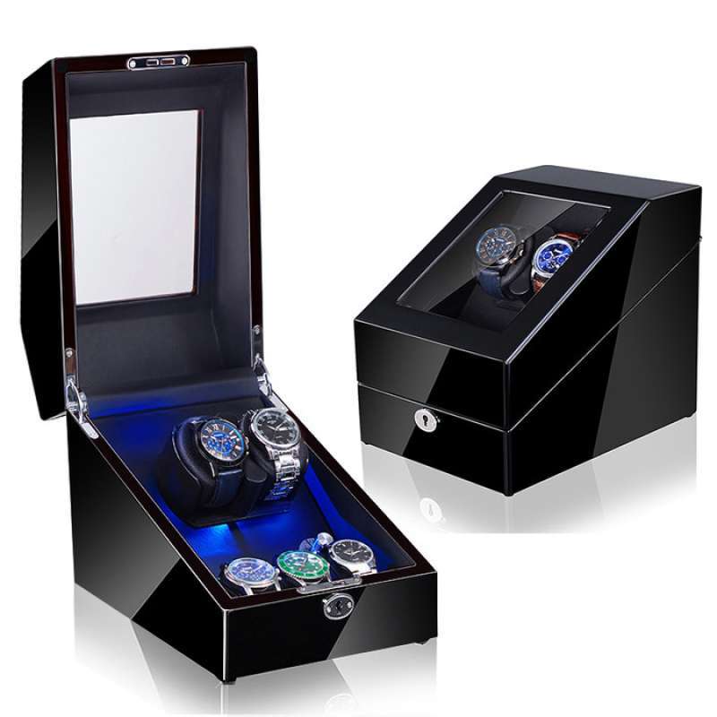 Watch Winder Pemutar Jam Tangan Otomatis Automatic Watchwinder 2 3 Promo