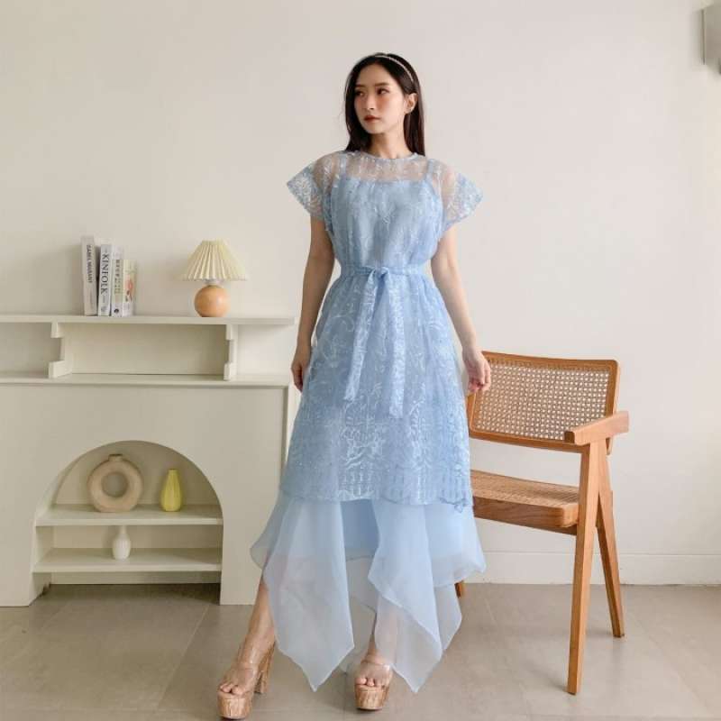 Dress berlengan clearance