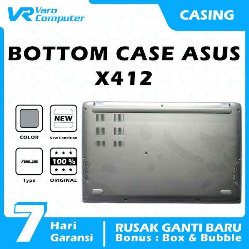 Promo BOTTOM CASE LAPTOP ASUS VivoBook 14 X412 ORIGINAL Diskon 23